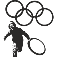 Sticker Banksy - Jeux Olympqiues - Stickers ?uvres Banksy
