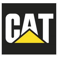 cat - Stickers Engin agricole