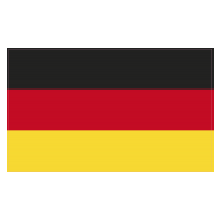 drapeau allemand - Autocollants Drapeaux