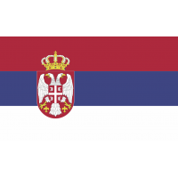 Autocollant Drapeau Serbie - Autocollants Drapeaux