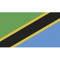 Autocollant Drapeau Tanzanie - Autocollants Drapeaux