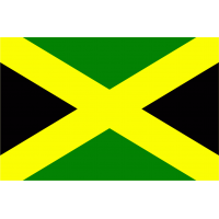 Autocollant Drapeau Jamaïque 1 - Autocollants Drapeaux