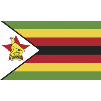 Autocollant Drapeau Zimbabwe - Autocollants Drapeaux