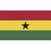Autocollant Drapeau Ghana - Autocollants Drapeaux
