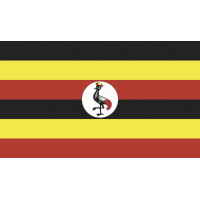 Autocollant Drapeau Ouganda - Autocollants Drapeaux