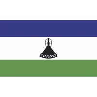 Autocollant Drapeau Lesotho - Autocollants Drapeaux